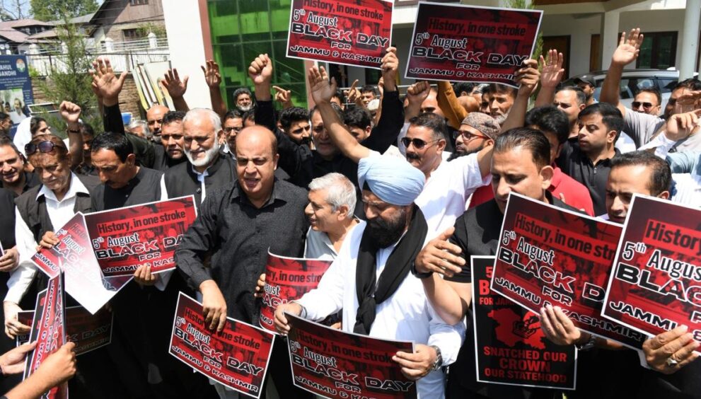 protests,-clamour-for-special-status-mark 6th anniversary-of-article-370’s-abrogation-in-j&k