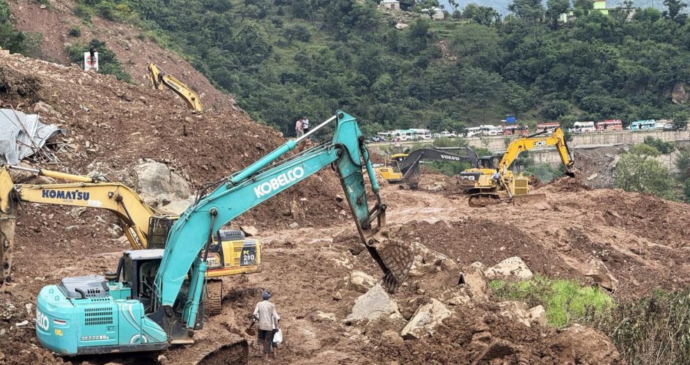 j&k-rains:-12,000-km-of-road-length-damaged-due-to-floods,-landslides
