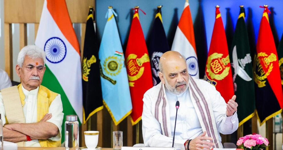 amit-shah-reviews-j&k-security-situation