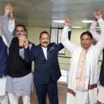 Landslip damages several commercial structures in J&K’s Udhampur