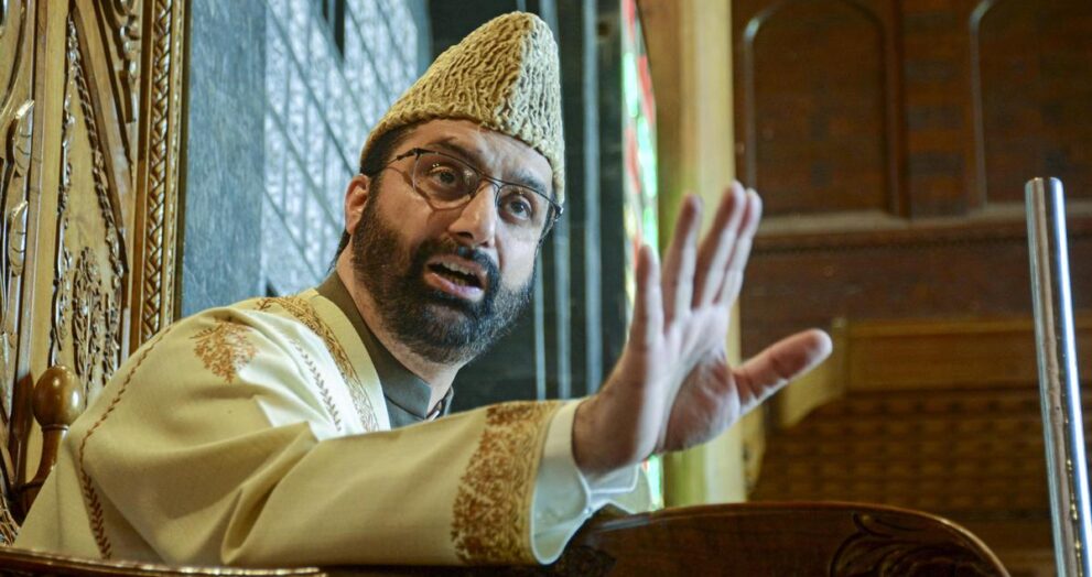 mirwaiz-condemns-delhi-blast;-engineer-rashid-to-go-on-hunger-strike-in-jail