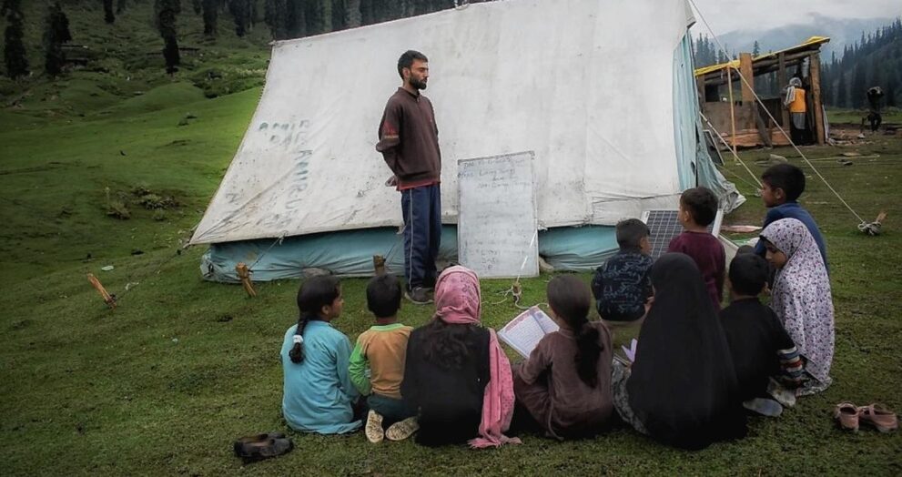 in-the-meadows-of-jammu-&-kashmir,-education-migrates-with-the-tribe