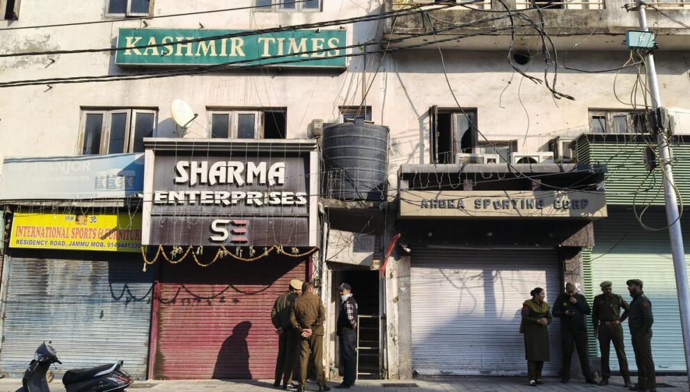 j&k-police’s-special-cell-searches-kashmir-times office-in-jammu