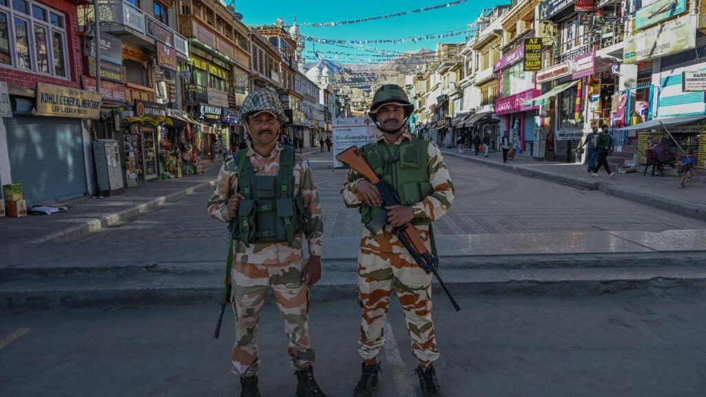 leh-violence:-22-officials,-including-crpf,-ladakh-police-personnel,-record-statement-before-judicial-commission