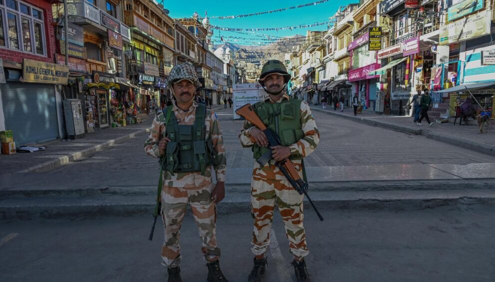 leh-violence:-22-officials,-including-crpf,-ladakh-police-personnel,-record-statement-before-judicial-commission