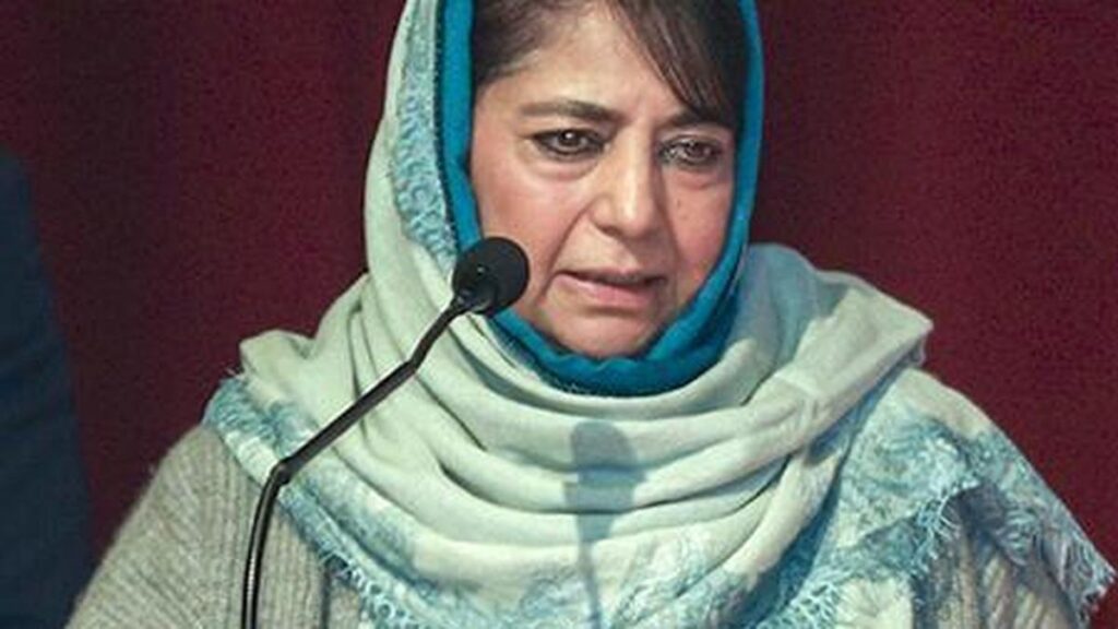 j&k-hc-court-order-on-pil-related-to-undertrials-surprising,-unfortunate:-mehbooba