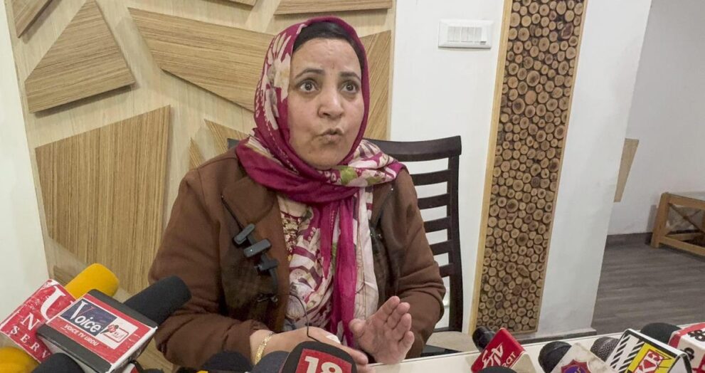 politicians-misuse-of-social-media,-need to-act-in-such-cases:-j&k-minister-sakina-itoo
