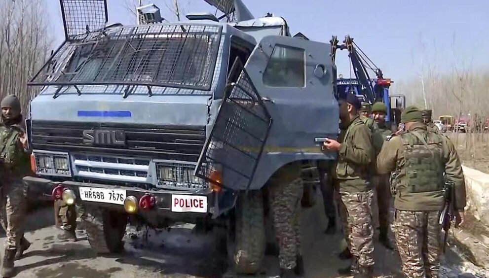 9-crpf-personnel-injured-as-vehicle-falls-into-river-in-srinagar