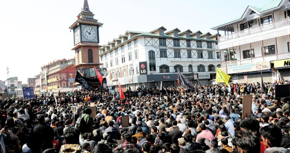 restrictions-imposed-in-kashmir-after-protests-over-killing-of-iran’s-supreme-leader-ali-khamenei