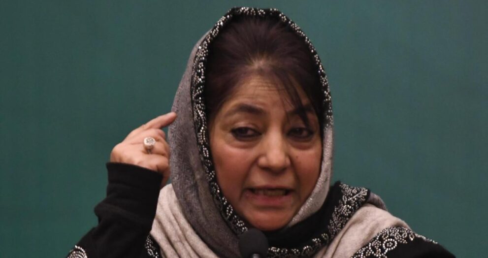 india’s-silence-on-us.-israel-strike-on-iran-incomprehensible:-mehbooba-mufti