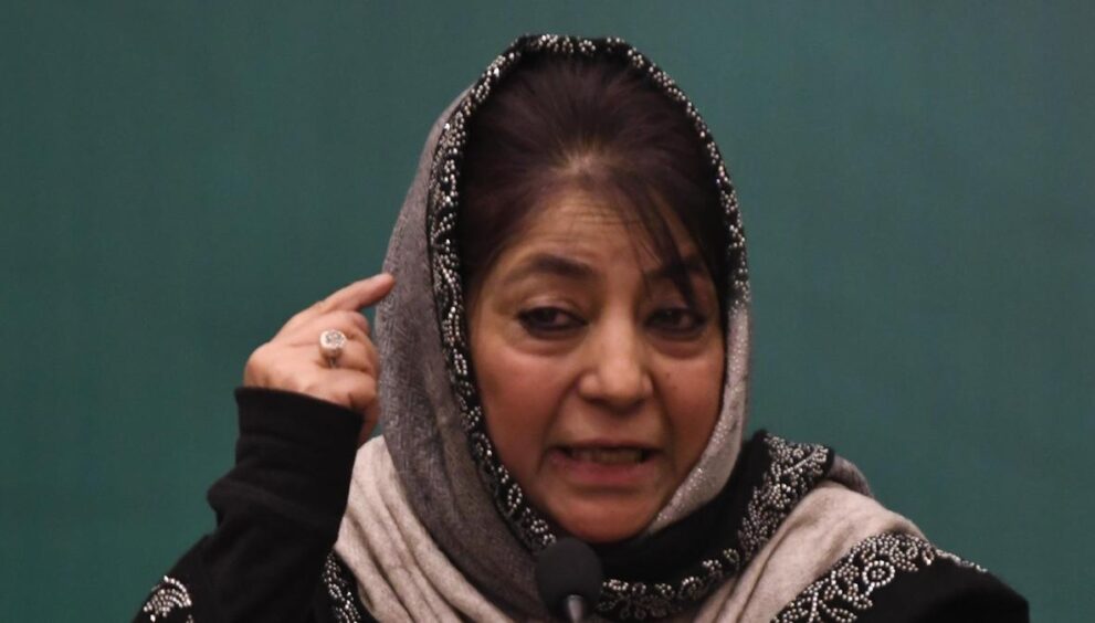 india’s-silence-on-us.-israel-strike-on-iran-incomprehensible:-mehbooba-mufti