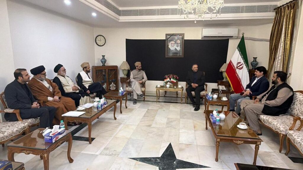 mirwaiz-led-delegation-visits-iranian-embassy-in-delhi,-expresses-condolences-over-killing-of-khamenei,-his-family-members