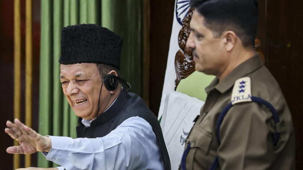 j&k-speaker-says-‘don’t take-security-scenario-lightly’,-as-nc-alleges-withdrawal-of-party-office-security-cover